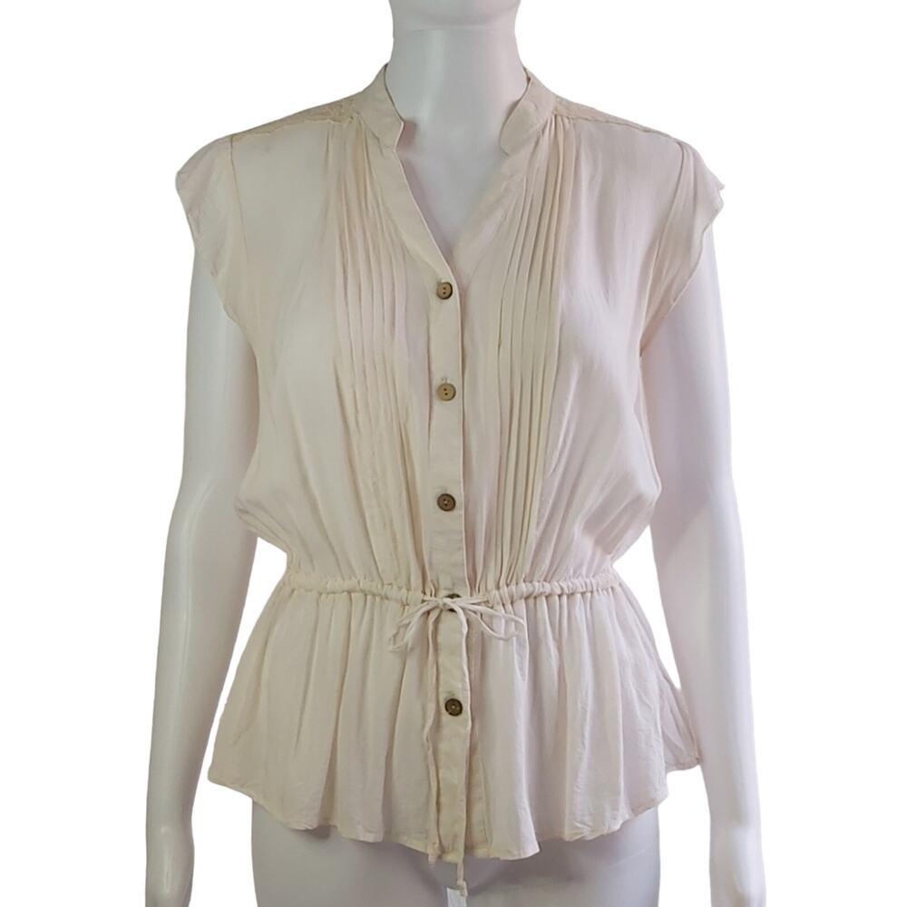 Mine Rayon Blouse Size Medium